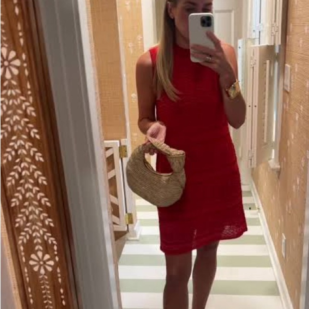 Missoni Scarlet Textured Mini Dress